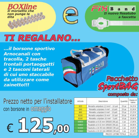 ARNOCANALI PROMO SPORTBAG  